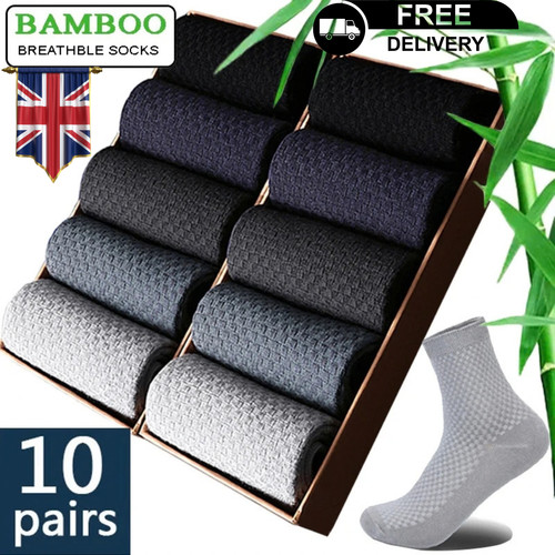 Pairs men bamboo socks - 10,