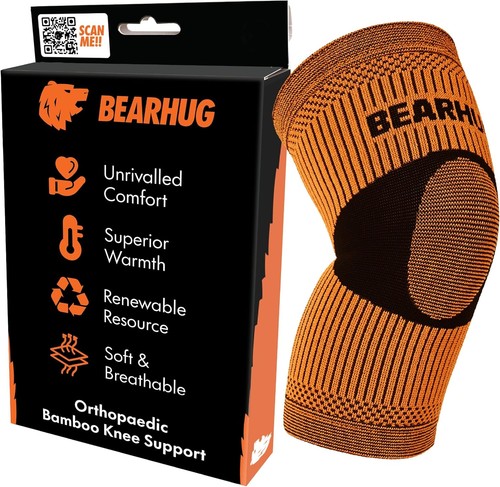 Bamboo knee support - bamboo,