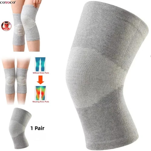 1pair knee support bamboo - 1pair,