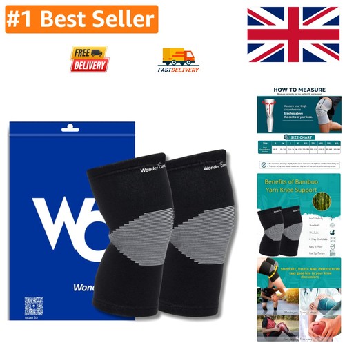 Black bamboo knee - bamboo, sleeves